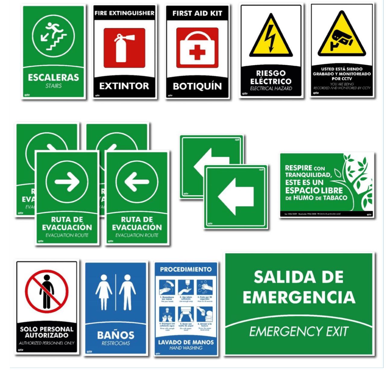 Rótulo para tienda comercial