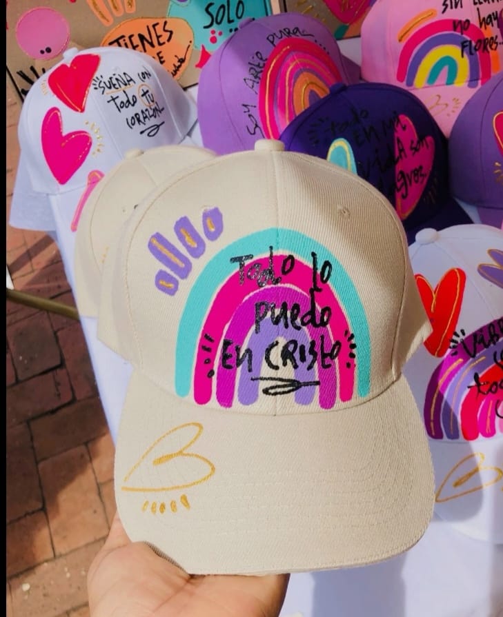Gorras con diseños sublimados